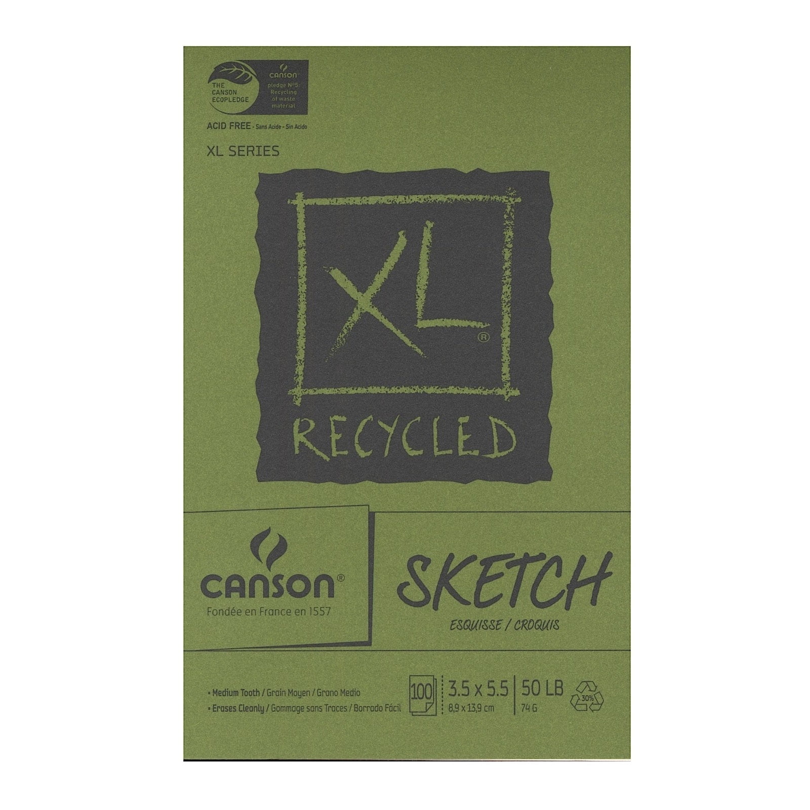 Canson XL Recycled Sketch Pads