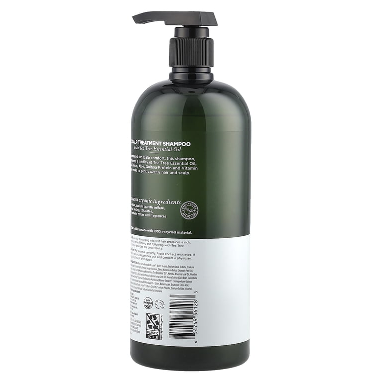 Avalon Organics Scalp Treatment Tea Tree Shampoo, 32 fl oz photo 2