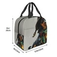thumbnail image 2 of Logiee Fantasy Wizard Dog Art Print Lunch Bag,Lunch Box for Women Men,Insulated Reusable Lunch Box for Adult,Lunch Tote Bag,Lunch Container for Office Work Picnic Beach or Travel, 2 of 7
