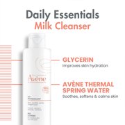 Avène Milk Cleanser, No Rinse Makeup Remover Cleanser for Sensitive Skin, 6.7 fl oz