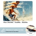 thumbnail image 2 of Surf Non-Slip Polyester Indoor Mat Door Rug Machine Washable Indoor Rugs, 2 of 6