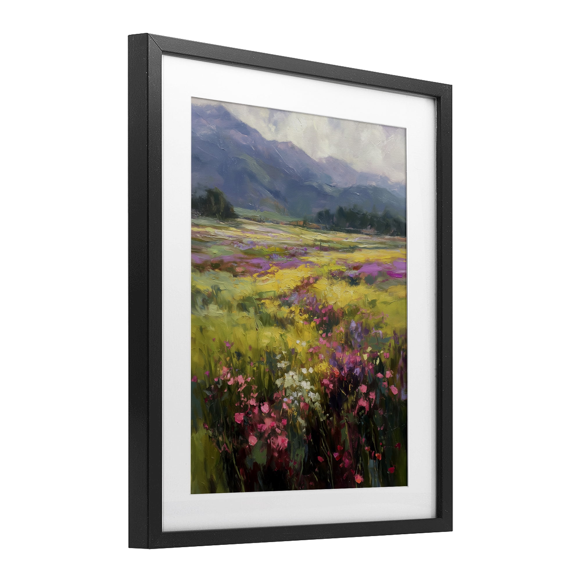 Stupell Industries Vast Horizon Of Flowers Black Framed Print Under Glass, design by Svetlana Aleynikova
