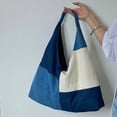 thumbnail image 4 of Patchwork Design Women Shoulder Bag Fashion Denim Female Handbags large capacity Jeans big Totes, 4 of 6