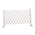 thumbnail image 4 of Puerta de madera expandible para perros, valla para mascotas, para escaleras, casas, interiores y exteriores Blanco, 4 of 9