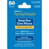 Walmart Family Mobile Keep Your Own Phone CDMA SIM Kit, No Airtime - Prepaid