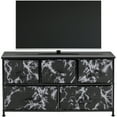 thumbnail image 2 of Sorbus 5 Drawer Storage Chest (Black Frame, Black Marble), 2 of 11