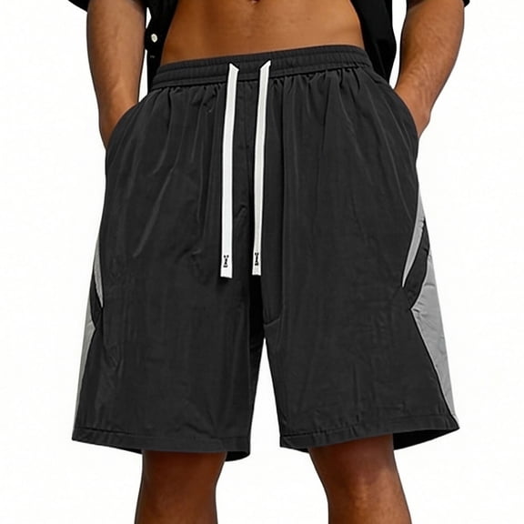 DayScoop Mens Big and Tall Shorts Plus Size Bottoms Fashion Casual Loose Summer Sports Lightweight Drawstring Fitness Pockets Oversize Short Pants