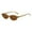 E, variant on Oval Sunglasses with Gradient Brown Lens for Cycling Outdoor Sports Men and Women