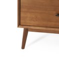 thumbnail image 4 of GDF Studio OkiOki Mid Century Acacia Wood 5 Drawer Dresser, Medium Brown, 4 of 13