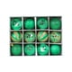 thumbnail image 1 of Inteprter Decoración festiva del árbol de Navidad, conjunto de adornos colgantes y patrones moteados. Bolas de árbol de Navidad Kits de decoración para fiestas Versión verde, 1 of 6