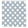 thumbnail image 3 of Ambesonne Traditional Shower Curtain, Portuguese, 69"Wx84"L, Blue White, 3 of 3