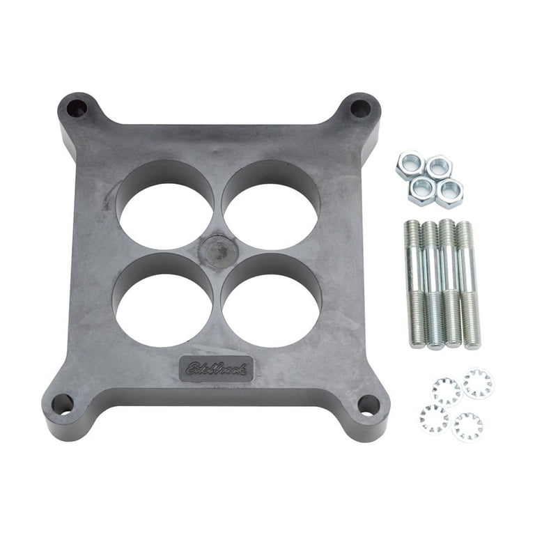 Edelbrock 8711 4-Barrel Carburetor Spacers - Walmart.com