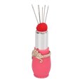 thumbnail image 4 of Exquisite Lipstick Shape Pin Cushion With Retractable Design Portable Sewing Needle Organizer For Household Use, 4 of 8