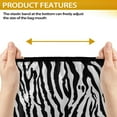 thumbnail image 7 of Yuyamidu Zebra Stripes Trailer RV Electric Jack Cover, Waterproof RV Tongue Jack Protective Cover, 300D Polyester Travel Electric Tongue Jack Cover, Universal Size, 7 of 7