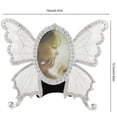 thumbnail image 4 of Photo Picture Frame Crystal Pearl Diamond Bowknot Wedding Home Decor Gift 15 x 12.5 cm, 4 of 5