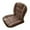 Brown, variant on Desk Chair Cushion Soft Seat Cushion with Removable Cover Back Support Rocking, 50X45X45cm