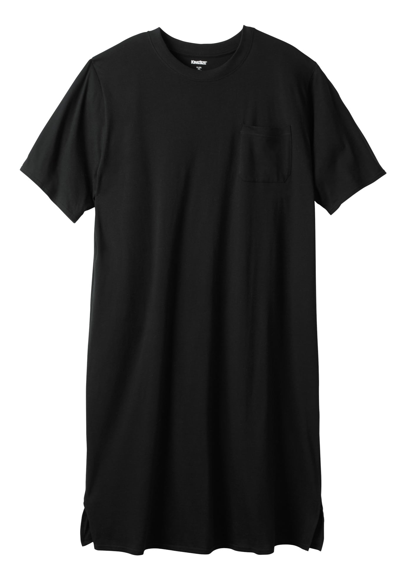 Kingsize Men's Big & Tall Lightweight TShirt Nightshirt