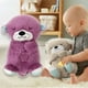 thumbnail image 4 of Nuevo osito de peluche para bebé que se relaja con la nutria, juguete para dormir con música relajante para niños, muñeco con sonido y luz, 4 of 5