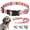 Pink, variant on Pet Artist Fashion Floral Adjustable Nylon Dog Collar and Leash Set for Small Medium Dogs Chihuahua Yorkie