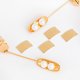 thumbnail image 4 of unbranded 25Ud Placas De Dorado Para Joyería Accesorios DIY Con Material Resistente Y Rectangular, 4 of 8