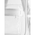 thumbnail image 5 of No Boundaries Women's Game Day Clear Mini Backpack, White, 5 of 6