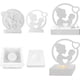 thumbnail image 4 of Suministros de cocina, moldes para hornear, utensilios de cocina, juego de utensilios de cocina, adorno decorativo de madre con niño, candelabro, moldes de yeso para bricolaje, moldes, 4 of 8