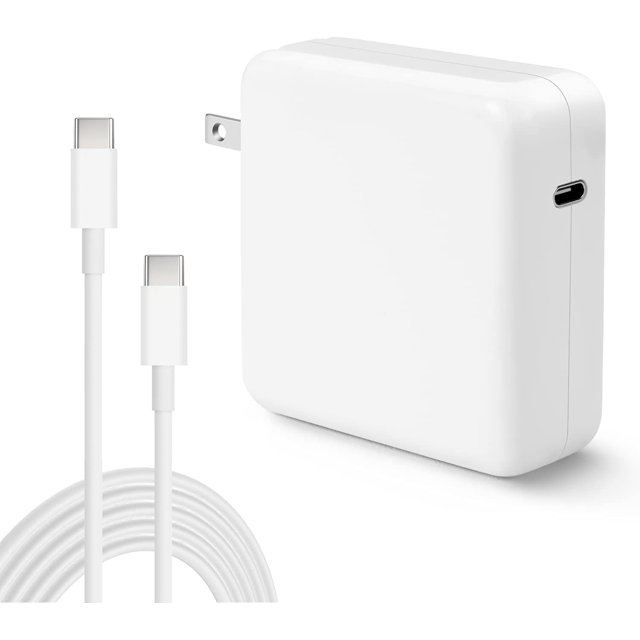 fafa-Mac Book Pro USB C Charger, 96W USB C Fast Charger Power Adapter Compatible with New MacBook Air 13 Inch & MacBook Pro 16" 2021 2020 2019 2018, with 6.6ft USB C Cable