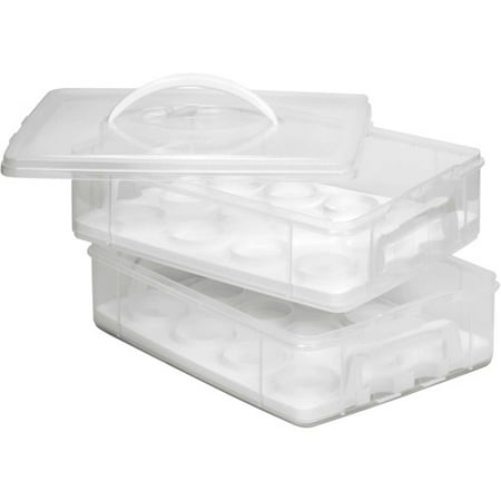 Snapware Snap n' Stack 2-Layer Cupcake Carrier