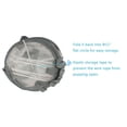 thumbnail image 4 of Techtongda 3-layer Folded Mesh Clothes Hanging Dryer Sweater Drying Rack Clothesnet Multifunctional, 4 of 5