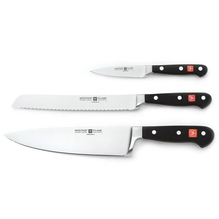 Classic - 3 Pc. Starter Knife Set (Best Price On Wusthof Classic Knives)