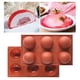 thumbnail image 5 of Moldes Para Postres, Mini Molde Para Pasteles, Media Bola, 6 Agujeros Para El Hogar, 5 of 8