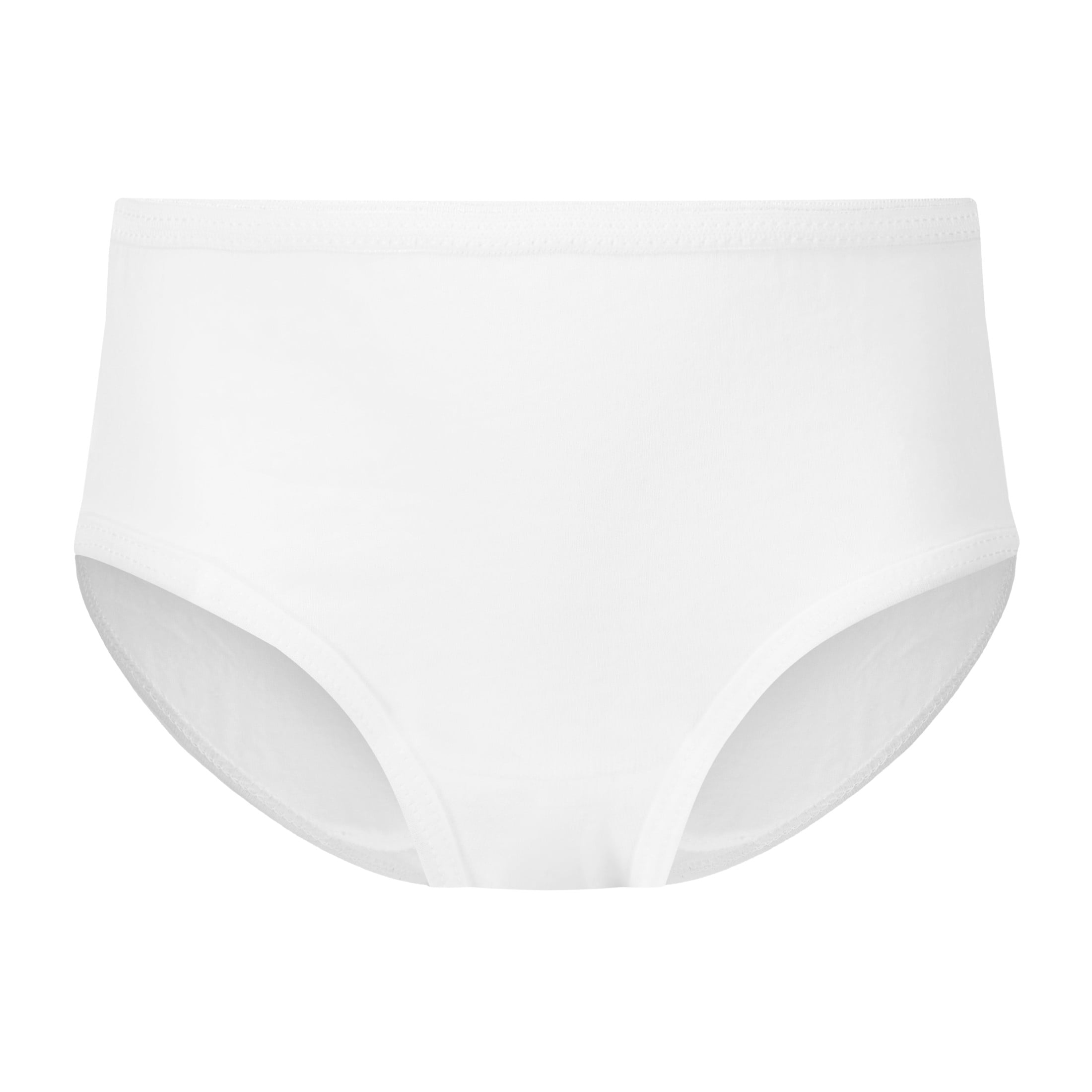 Hanes Infants/Toddlers Briefs Underwear Pack, 10-Pack, Toddler Core 100% Cotton Underwear for Toddler Girl