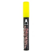 Uchida Bistro Chalk Marker, Broad, Fluorescent Yellow