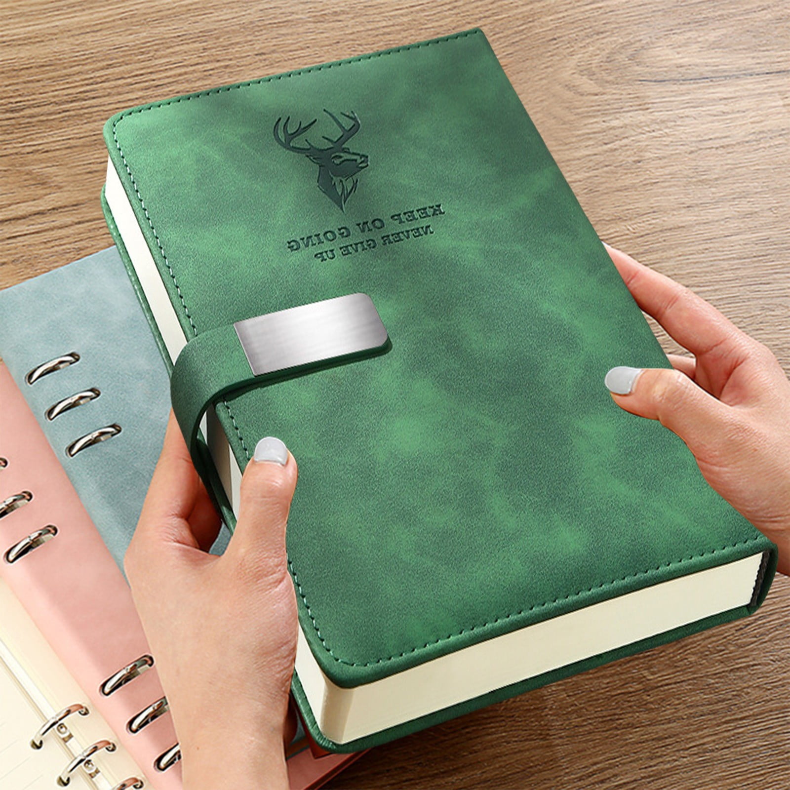 A5 Thick Notebook Heavy-Duty Note Pad A5 Notepad Writing Book Thick-Page Diary A5 Office Notebook