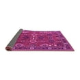 thumbnail image 2 of Ahgly Company Indoor Round Oriental Pink Industrial Area Rugs, 6' Round, 2 of 4
