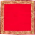 thumbnail image 1 of Red Large Velvet Pooja Cloth Mat Aasan Decorative Cloth (Size:- 14 Inches X 14 Inches,) for Multipurpose Pooja Decorations Diwali Item & Article, 1 of 3