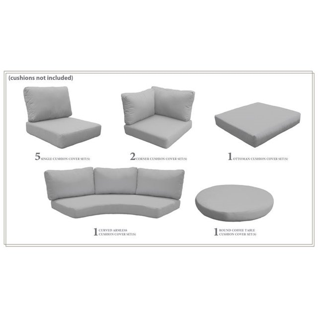TK Classics Housse en Gris pour FLORENCE-12a