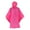 Hot Pink, variant on Kids' Hooded Pullover Rain Poncho with Snaps