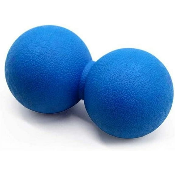 Peanut Ball Spine Traction Tool, Focused Deep Tissue Massage Upper, Lower Back, Two Tennis Ball Shape, Deep Muscle Roller, Acupressure Muscle Massager for Feet, Calves