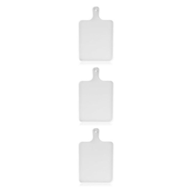 Yuarrent Bandeja de comedor, moldes de silicona de resina, tabla de servir con asa, accesorio de escritorio hecho a mano, suministros de artesanía Type4 NO4 Yuarrent CBP160470