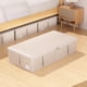 thumbnail image 4 of Apmemiss Clearance Under Bed Storage Containers, Closet Organizers and Storage Bins, Foldable Underbed Storage Bags for Blankets, Towels, Comforter, Sweaters, Pillows, Linen Sheets, Wrapping Paper, 4 of 9