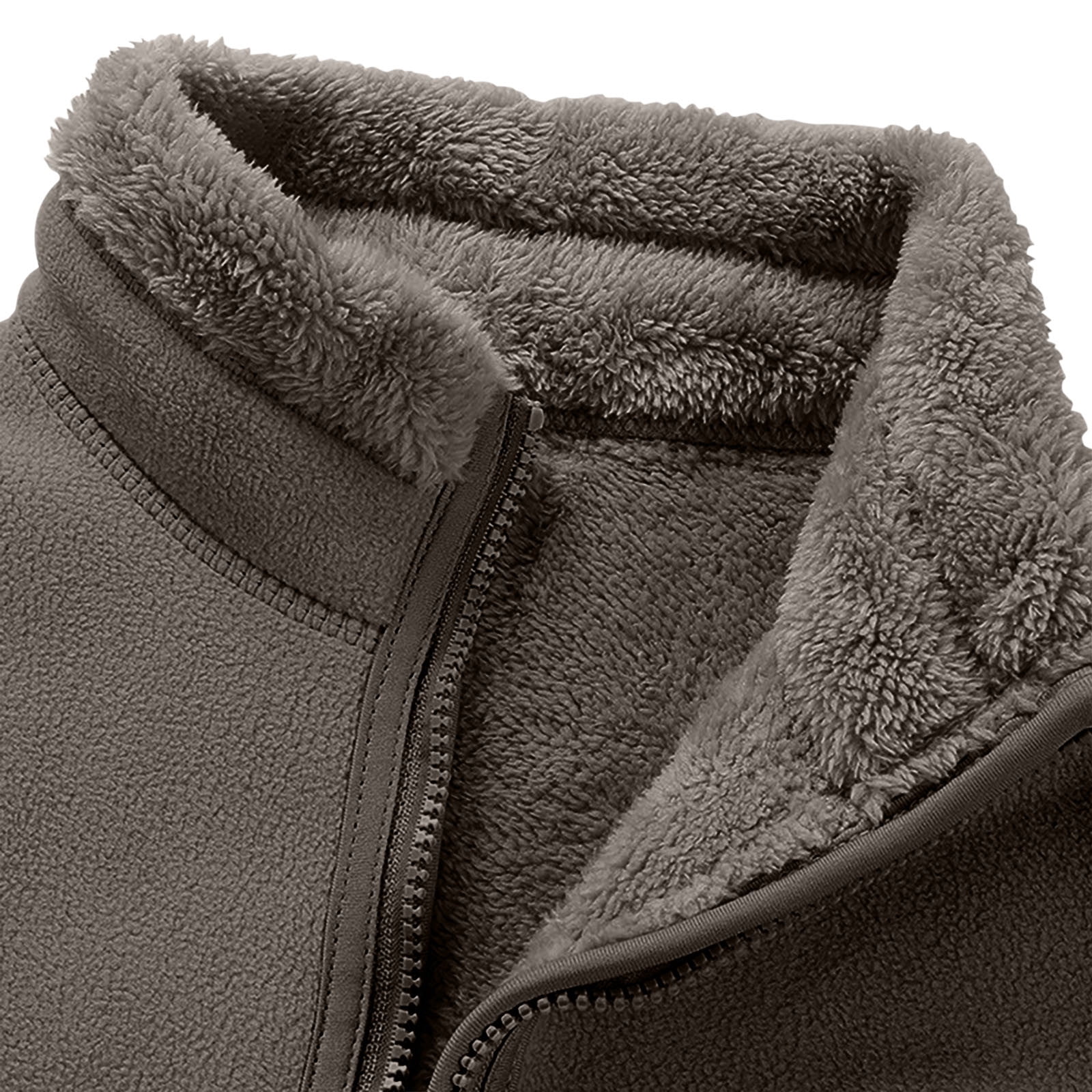 Veste Homme Sport Multipoches Col Montant | Manteau Loisirs Respirant Fermeture Éclair Grande Taille Été/Automne