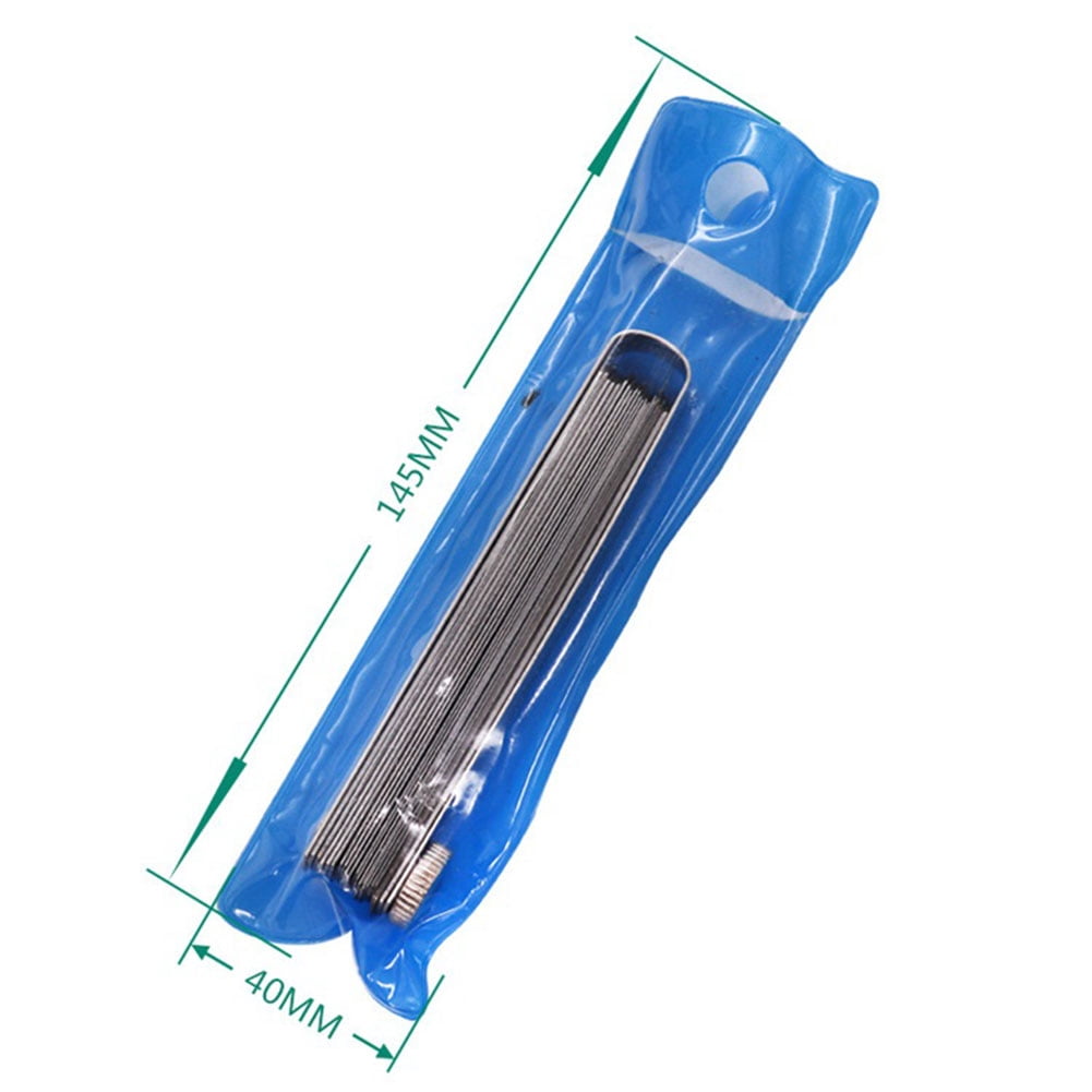 0.02-1mm Feeler Gauge High Precision Metric Gauge 32 Blades Ruler Measure Tool Gauging Tools ,Easy to Use