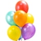thumbnail image 1 of 100 globos de látex de 10 pulgadas, colores brillantes y surtidos (color aleatorio), 1 of 7