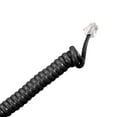 thumbnail image 3 of Uxcell Telephone Handset Cord RJ9 Plug 4P4C Coiled Landline Phone Handset Cable for Home or Office Black 13.12 ft, 3 of 5