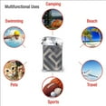 thumbnail image 6 of ZICANCN Microfiber Beach Towels, Oriental Labyrinth Style Lattice Quick Dry Bath Towels 31.5"x63" Inch Oversized for Adults Men Women, 6 of 9
