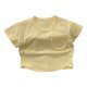 thumbnail image 1 of Gibobby Blusas Elegantes Para Niñas Camiseta de manga corta informal suelta para niños pequeños, bebés, niños y niñas （Amarillo， 3-6 Meses), 1 of 4