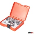 thumbnail image 6 of Wheel Lock Kit for Hyundai Ioniq Kona Santa Cruz Venue M12X1,5 Nut Silver 4Locks, 6 of 9
