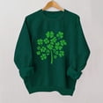 thumbnail image 3 of Hauts Mignons à Manches Longues pour Enfants, Chandail à Capuchon Imprimé pour la Saint-Patrick, Unisexe Garçons Filles, chandail Décontracté à Col Rond avec Poche, 3 of 3