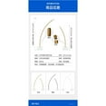 thumbnail image 5 of Balloon Arch Kit 6FT and 9.35FT Free Bending Half Balloon Arch Bracket with Base for Wedding Birthday Baby Shower Decoration, 5 of 10